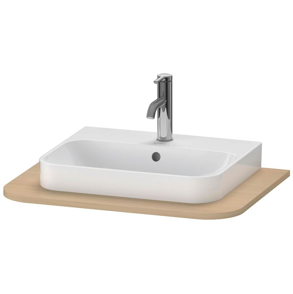 Duravit - Happy D.2 Plus Console with One Sink Cut-Out Mediterranean Oak - Mediterranean Oak