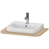 Duravit - Happy D.2 Plus Console with One Sink Cut-Out Mediterranean Oak - Mediterranean Oak