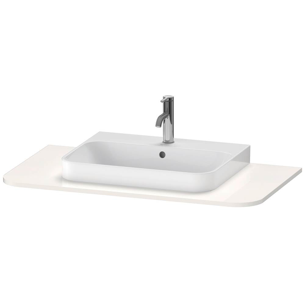 Duravit - Happy D.2 Plus Console with One Sink Cut-Out White - White High Gloss