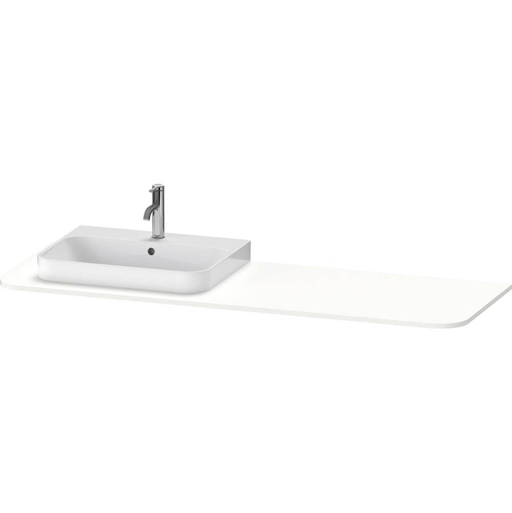 Duravit - Happy D.2 Plus Console with One Sink Cut-Out White - White Satin Matte