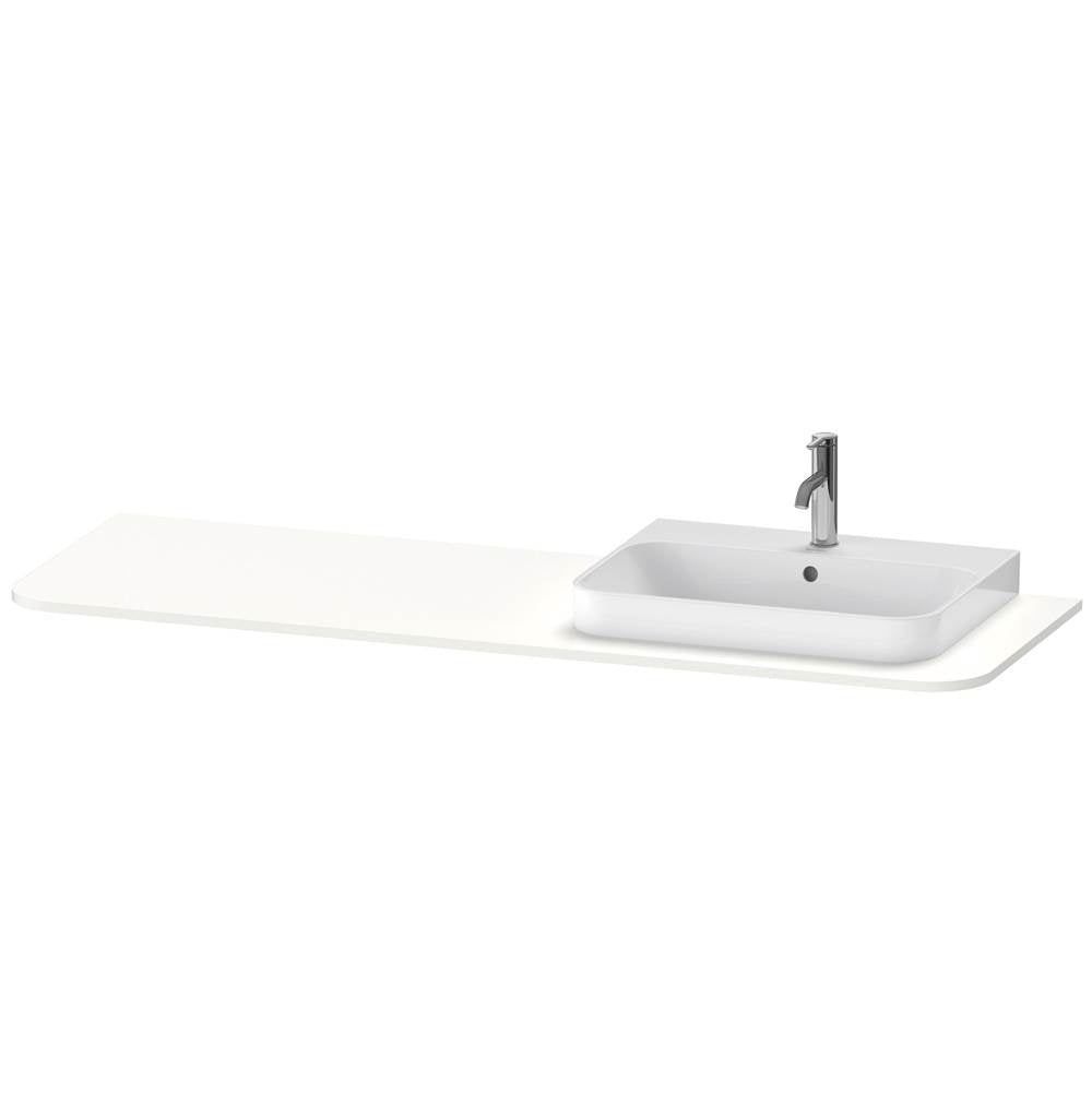 Duravit - Happy D.2 Plus Console with One Sink Cut-Out White - White Satin Matte