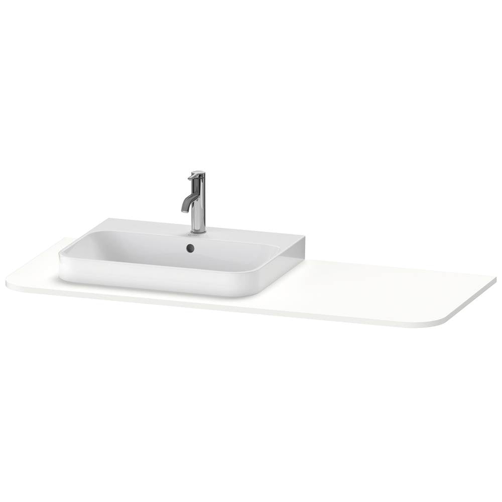 Duravit - Happy D.2 Plus Console with One Sink Cut-Out White - White Satin Matte