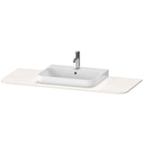 Duravit - Happy D.2 Plus Console with One Sink Cut-Out White - White High Gloss