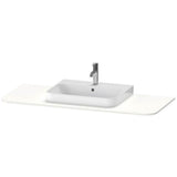 Duravit - Happy D.2 Plus Console with One Sink Cut-Out White - White Satin Matte