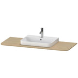 Duravit - Happy D.2 Plus Console with One Sink Cut-Out Mediterranean Oak - Mediterranean Oak