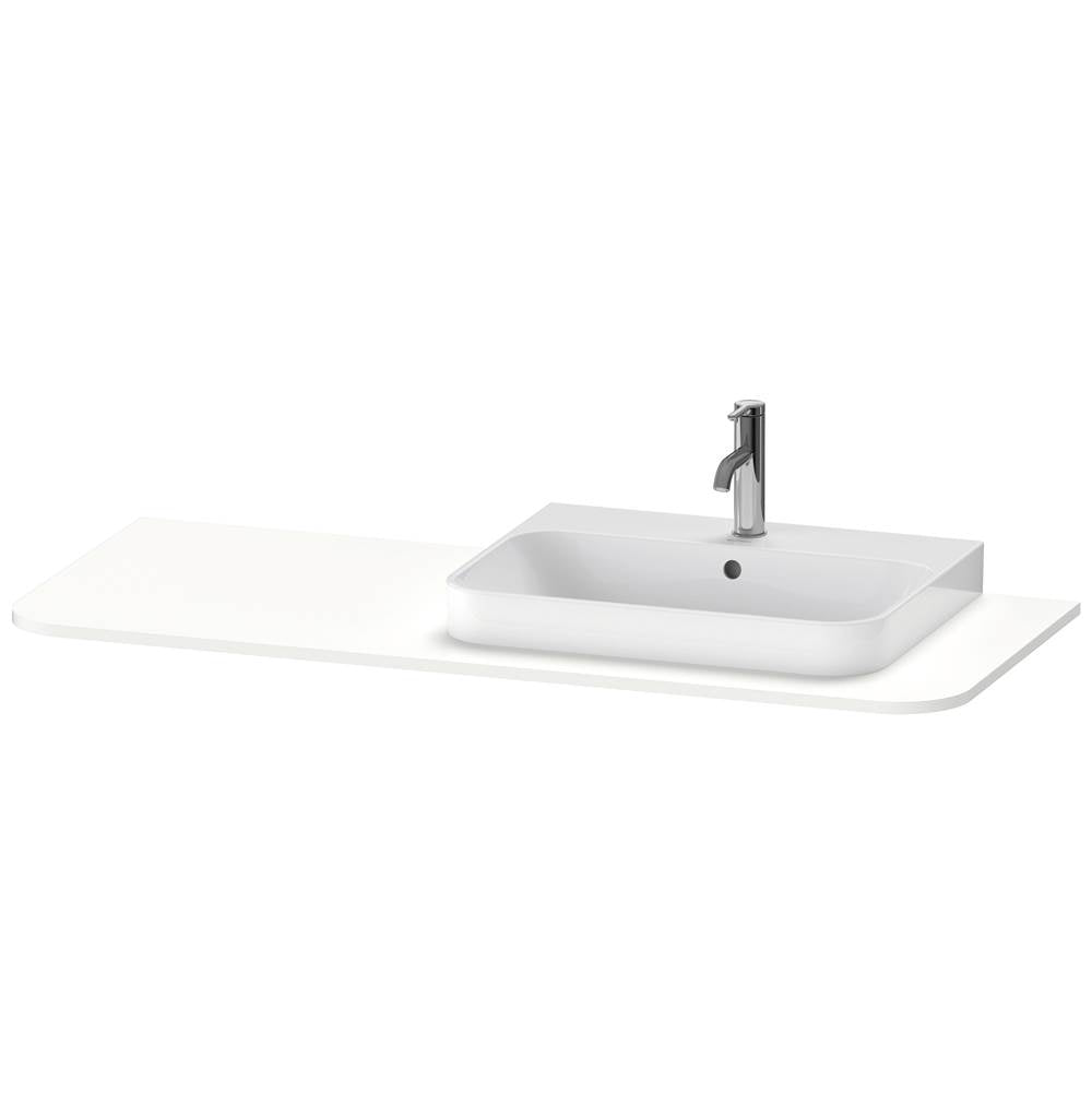Duravit - Happy D.2 Plus Console with One Sink Cut-Out White - White Satin Matte
