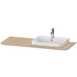 Duravit - Happy D.2 Plus Console with One Sink Cut-Out Mediterranean Oak - Mediterranean Oak