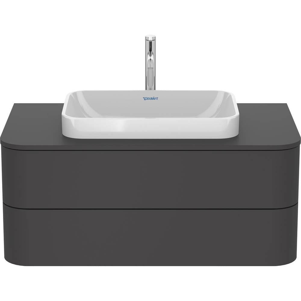Happy D.2 Plus Two Drawer Wall-Mount Vanity Unit White