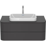 Happy D.2 Plus Two Drawer Wall-Mount Vanity Unit White