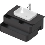 Happy D.2 Plus Two Drawer Wall-Mount Vanity Unit White