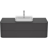 Happy D.2 Plus Two Drawer Wall-Mount Vanity Unit White