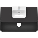 Happy D.2 Plus Two Drawer Wall-Mount Vanity Unit White