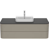 Happy D.2 Plus Two Drawer Wall-Mount Vanity Unit White