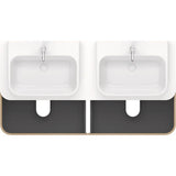 Happy D.2 Plus Four Drawer Wall-Mount Vanity Unit White