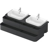 Happy D.2 Plus Four Drawer Wall-Mount Vanity Unit White