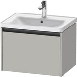 Duravit - Ketho.2 Vanity Unit Wall-mounted - Concrete Gray Matte