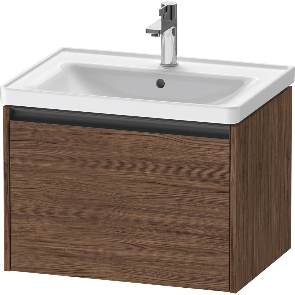 Duravit - Ketho.2 Vanity Unit Wall-mounted - Walnut Dark