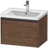 Duravit - Ketho.2 Vanity Unit Wall-mounted - Walnut Dark