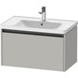 Duravit - Ketho.2 Vanity Unit Wall-mounted - Concrete Gray Matte