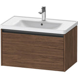 Duravit - Ketho.2 Vanity Unit Wall-mounted - Walnut Dark