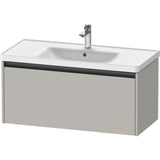 Duravit - Ketho.2 Vanity Unit Wall-mounted - Concrete Gray Matte