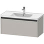 Duravit - Ketho.2 Vanity Unit Wall-mounted - Concrete Gray Matte