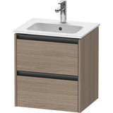 Duravit - Ketho.2 Vanity Unit Wall-mounted - Oak Terra