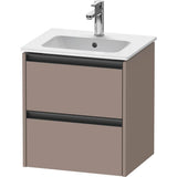 Duravit - Ketho.2 Vanity Unit Wall-mounted - Basalt Matte