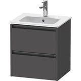 Duravit - Ketho.2 Vanity Unit Wall-mounted - Graphite Matte