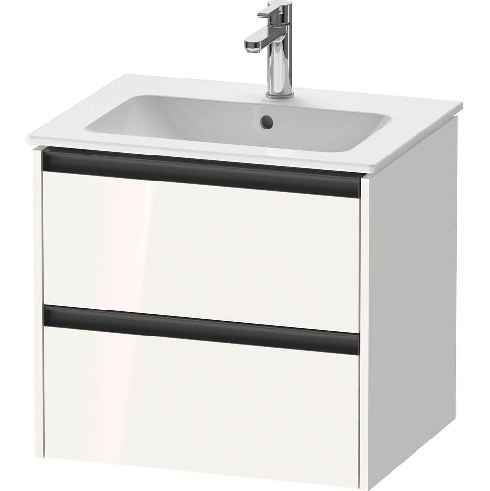 Duravit - Ketho.2 Vanity Unit Wall-mounted - White High Gloss