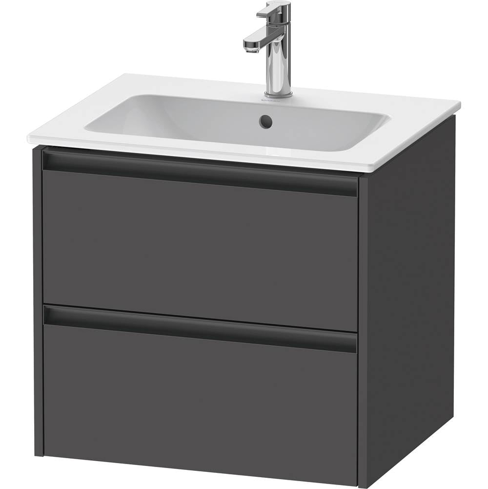 Duravit - Ketho.2 Vanity Unit Wall-mounted - Graphite Matte