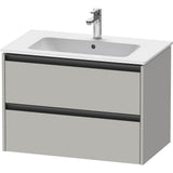Duravit - Ketho.2 Vanity Unit Wall-mounted - Concrete Gray Matte