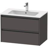Duravit - Ketho.2 Vanity Unit Wall-mounted - Graphite Matte
