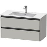 Duravit - Ketho.2 Vanity Unit Wall-mounted - Concrete Gray Matte