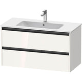 Duravit - Ketho.2 Vanity Unit Wall-mounted - White High Gloss