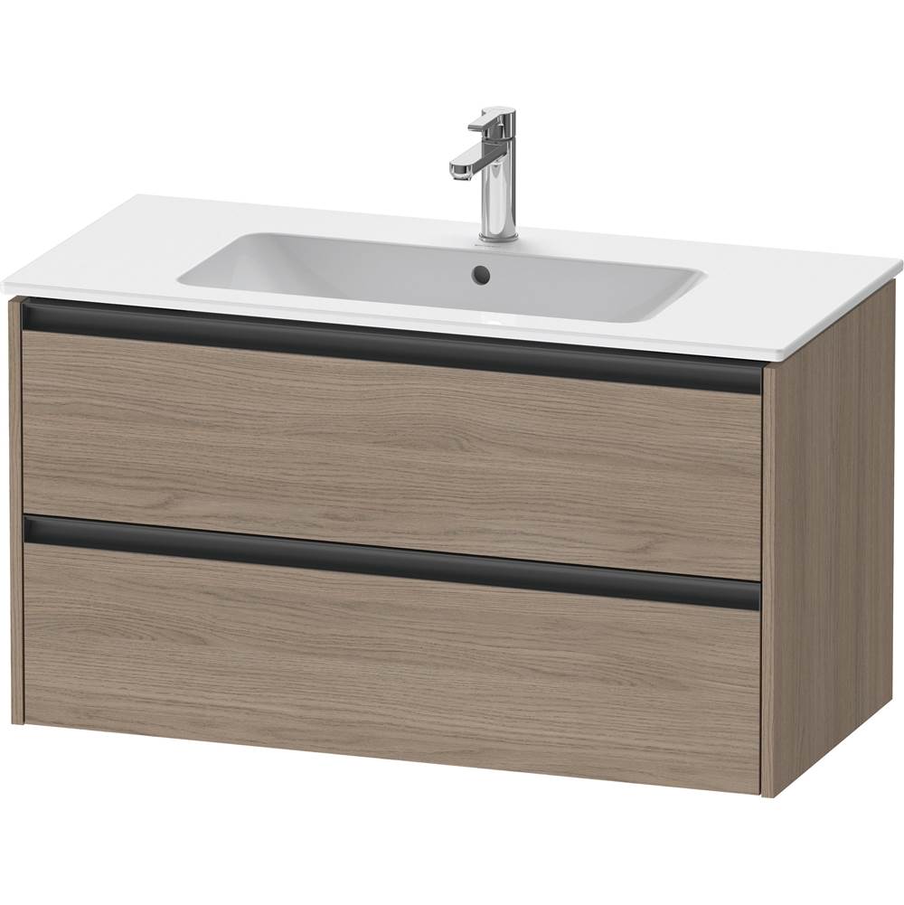 Duravit - Ketho.2 Vanity Unit Wall-mounted - Oak Terra