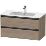 Duravit - Ketho.2 Vanity Unit Wall-mounted - Oak Terra