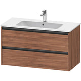 Duravit - Ketho.2 Vanity Unit Wall-mounted - Natural Walnut