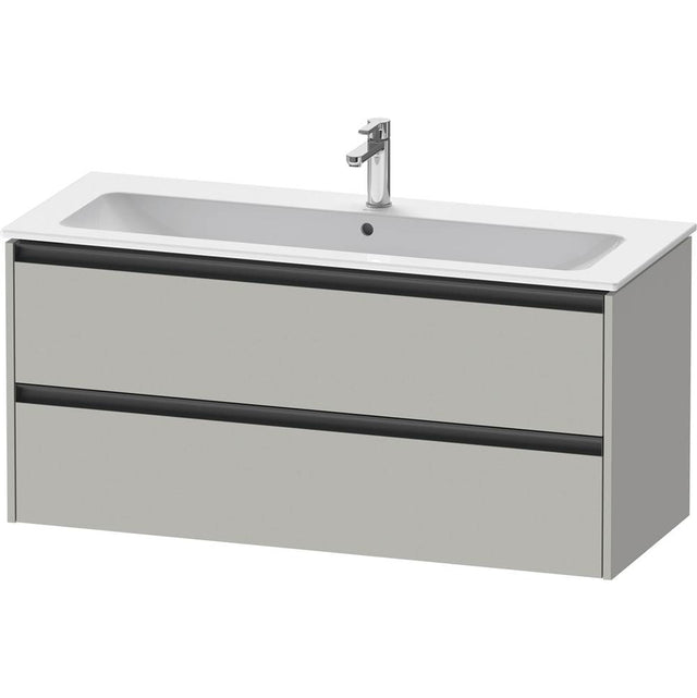 Duravit - Ketho.2 Vanity Unit Wall-mounted - Concrete Gray Matte