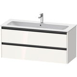 Duravit - Ketho.2 Vanity Unit Wall-mounted - White High Gloss