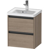Duravit - Ketho.2 Vanity Unit Wall-mounted - Oak Terra