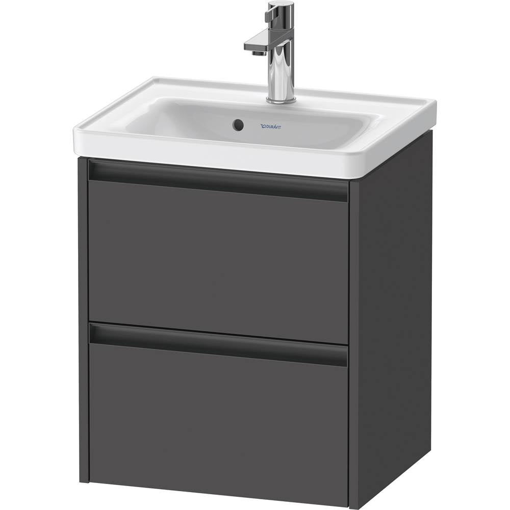 Duravit - Ketho.2 Vanity Unit Wall-mounted - Graphite Matte