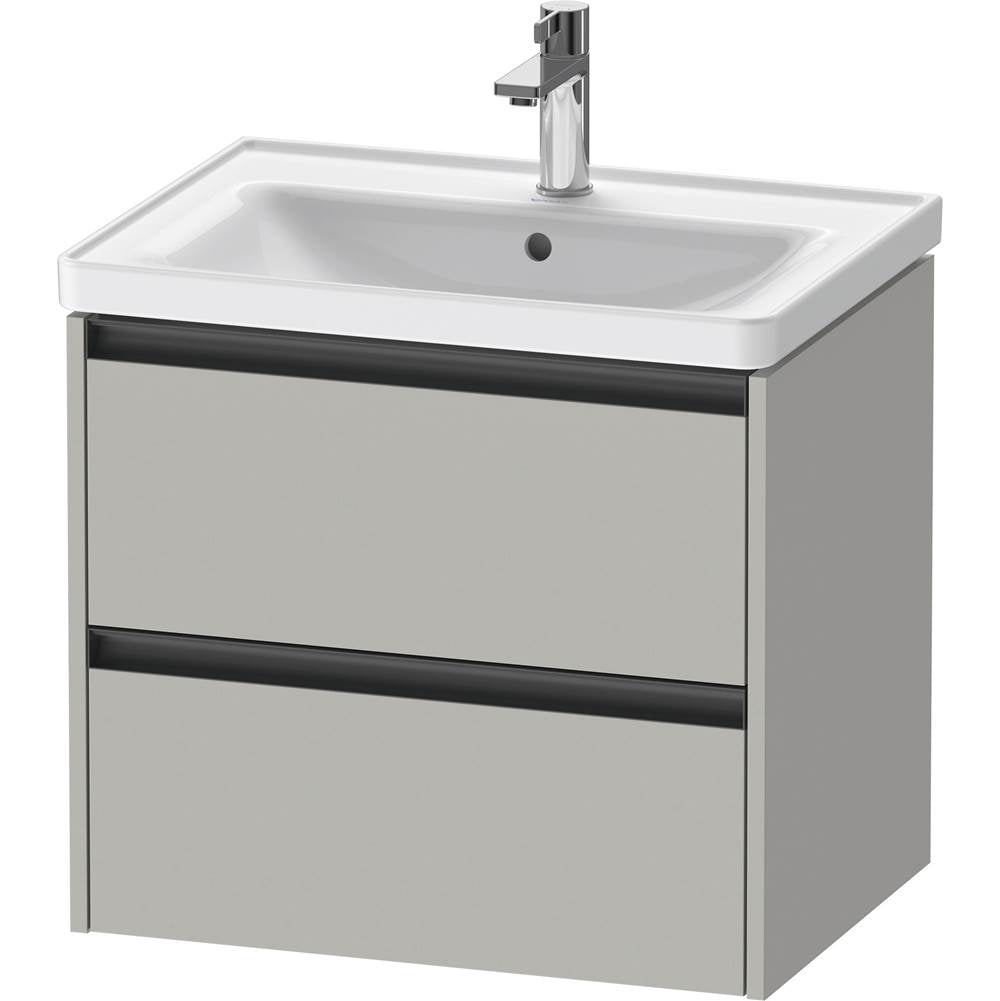 Duravit - Ketho.2 Vanity Unit Wall-mounted - Concrete Gray Matte