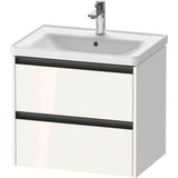 Duravit - Ketho.2 Vanity Unit Wall-mounted - White High Gloss