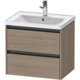 Duravit - Ketho.2 Vanity Unit Wall-mounted - Oak Terra