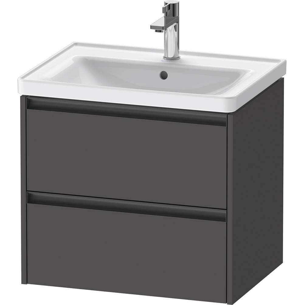 Duravit - Ketho.2 Vanity Unit Wall-mounted - Graphite Matte