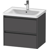 Duravit - Ketho.2 Vanity Unit Wall-mounted - Graphite Matte