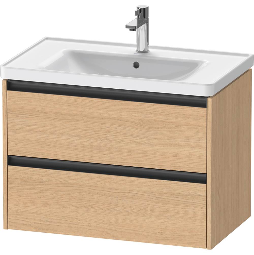 Duravit - Ketho.2 Vanity Unit Wall-mounted - Natural Oak