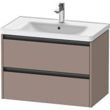 Duravit - Ketho.2 Vanity Unit Wall-mounted - Basalt Matte