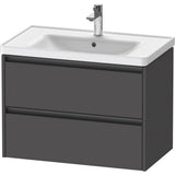 Duravit - Ketho.2 Vanity Unit Wall-mounted - Graphite Matte